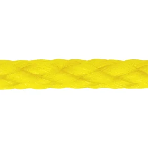 SAMSON ROPE Mooring Lines Hollow Braid Polypropylene Utility Line, By The Foot