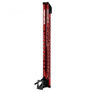 MINN KOTA Shallow Water Anchors 10′ Raptor Shallow Water Anchor With Active Anchoring, Red